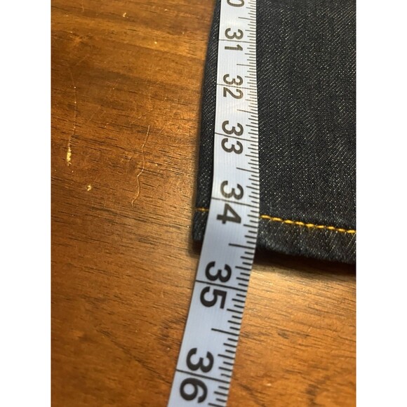 J.Crew The Bleecker Athletic Fit Dark Wash Jeans Men's 36x34 Slim Straight - Picture 5 of 13